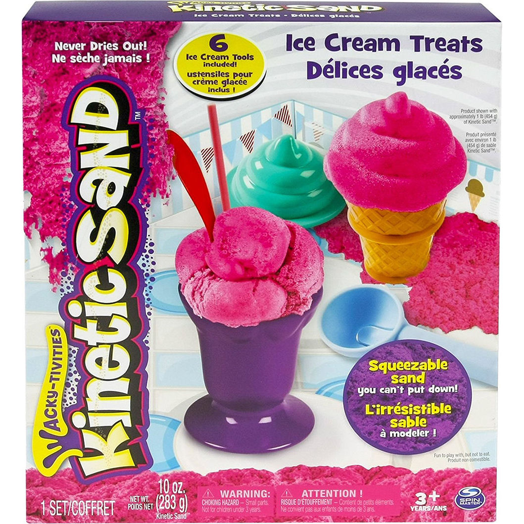 Набір піску для дитячої творчості ice cream (рожевий)