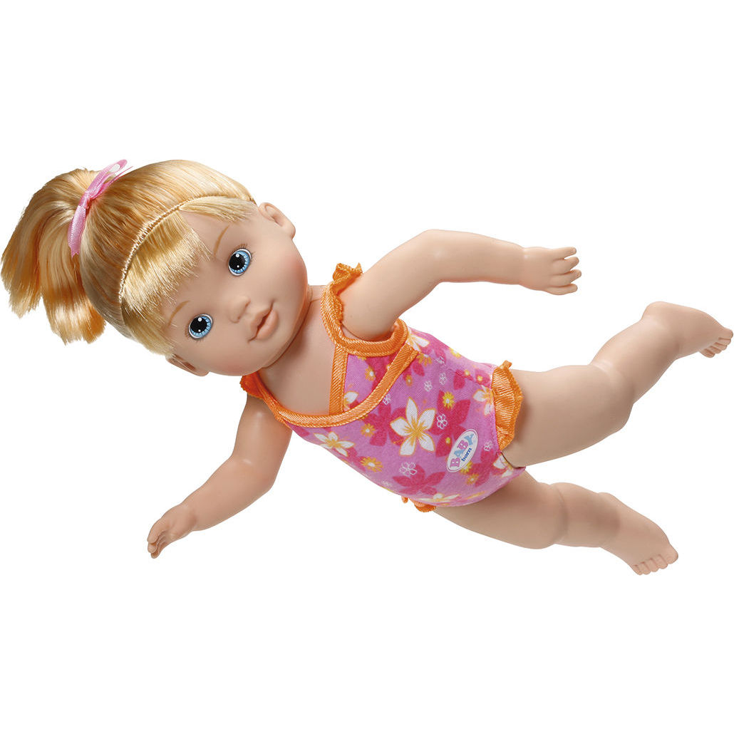 Интерактивная кукла my little baby born учимся плавать