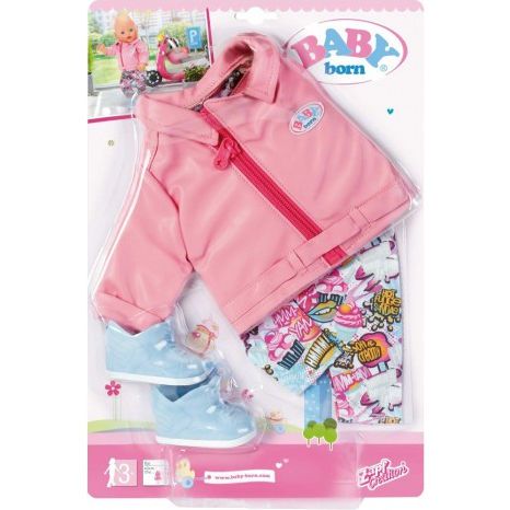 Набор одежды для куклы BABY BORN - ГЛЭМ-РОК