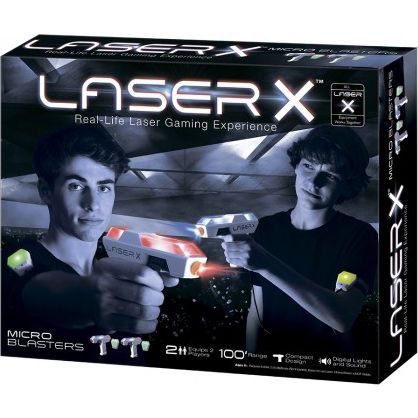Игровой набор для лазерных боев - LASER X МИНИ ДЛЯ ДВУХ ИГРОКОВ
