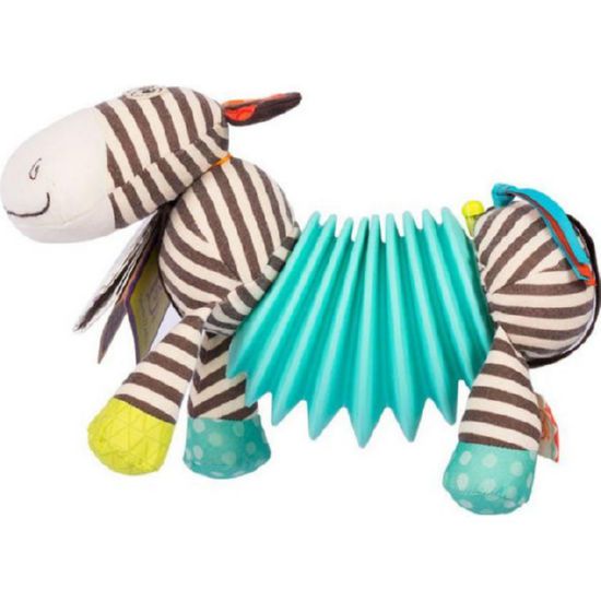 Развивающая игрушка - зебра-тянубра