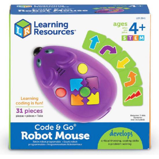 Игровой stem-набор learning resources – мышка (программируемая игрушка)