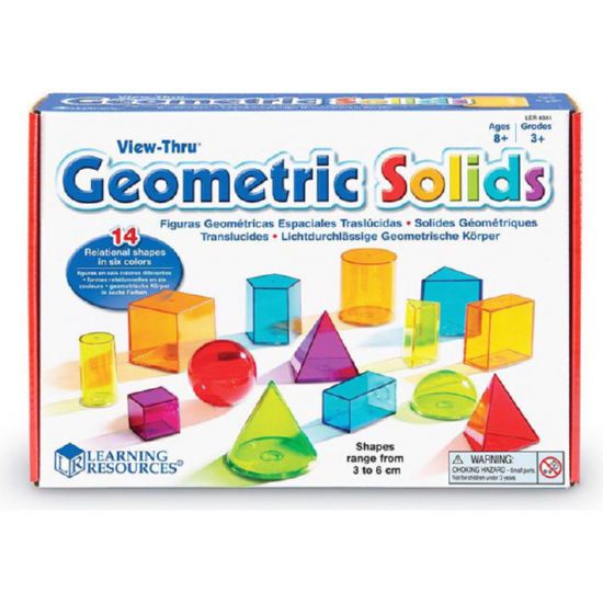 Обучающий игровой набор learning resources – 3d-геометрия
