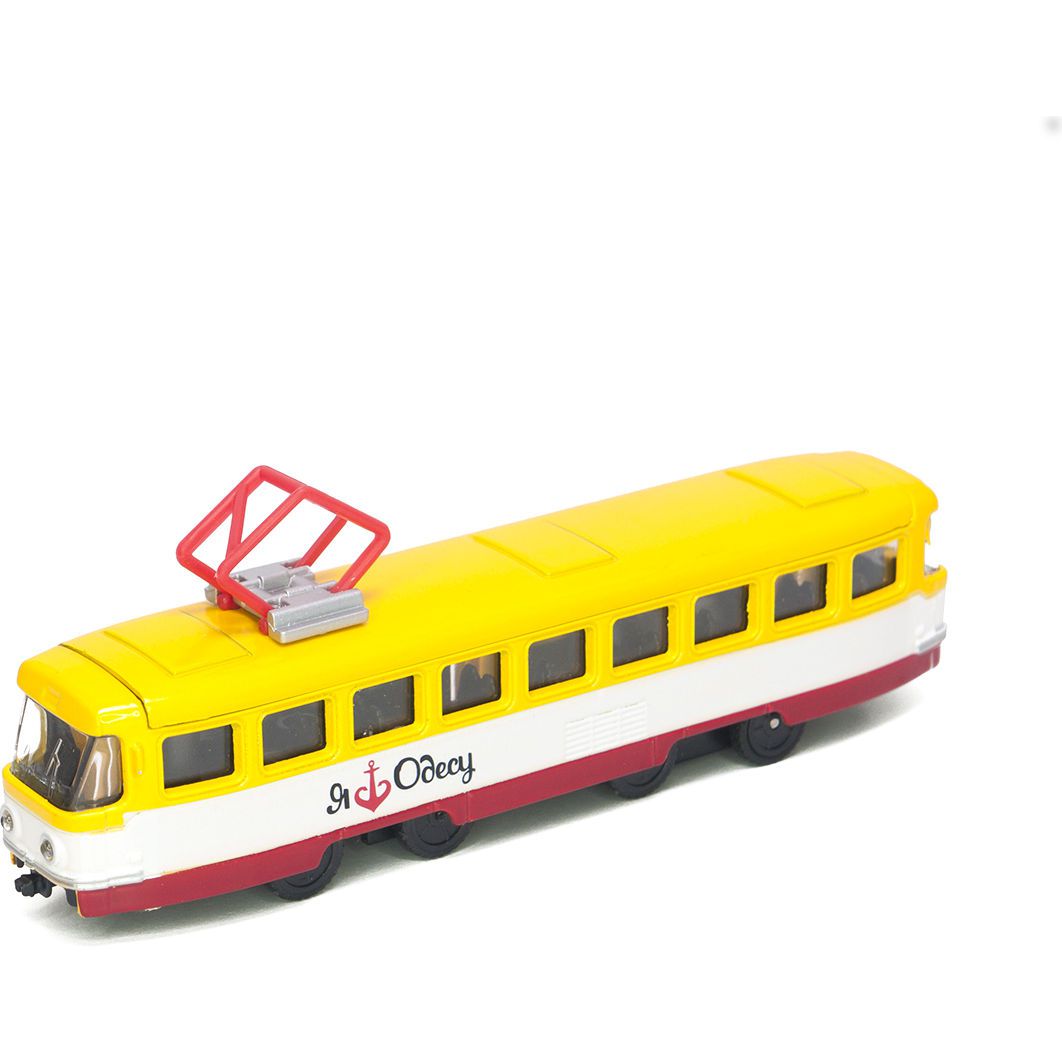 Іграшка трамвай технопарк technopark sb-16-66wb-u