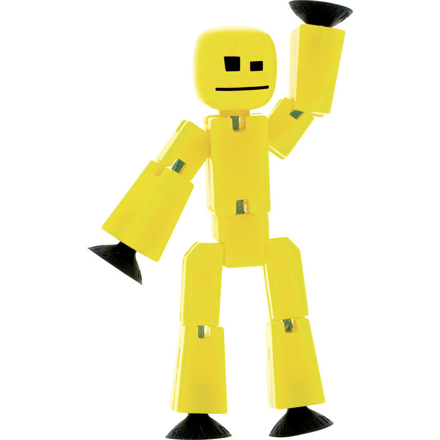 Фигурка для анимационного творчества stikbot s2 (желтый)