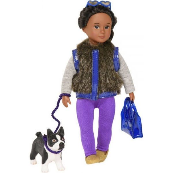 LORI Лялька (15 см) Ілісса і собака тер