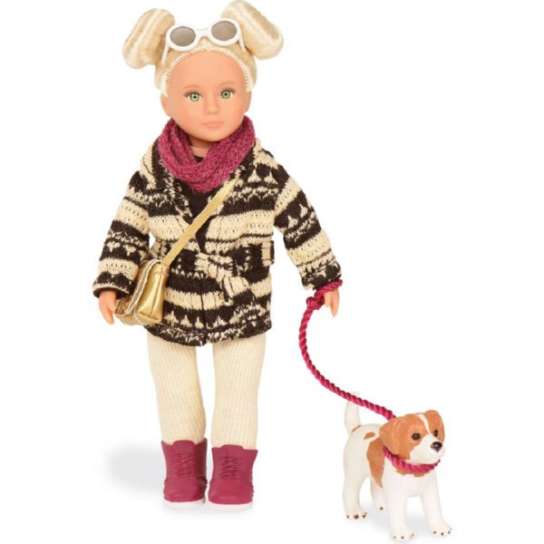 LORI Лялька (15 см) з собачкою Джек Рассел