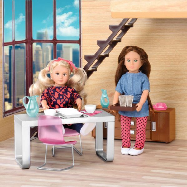 Набор для кукол LORI Мебель для столовой LO37030Z