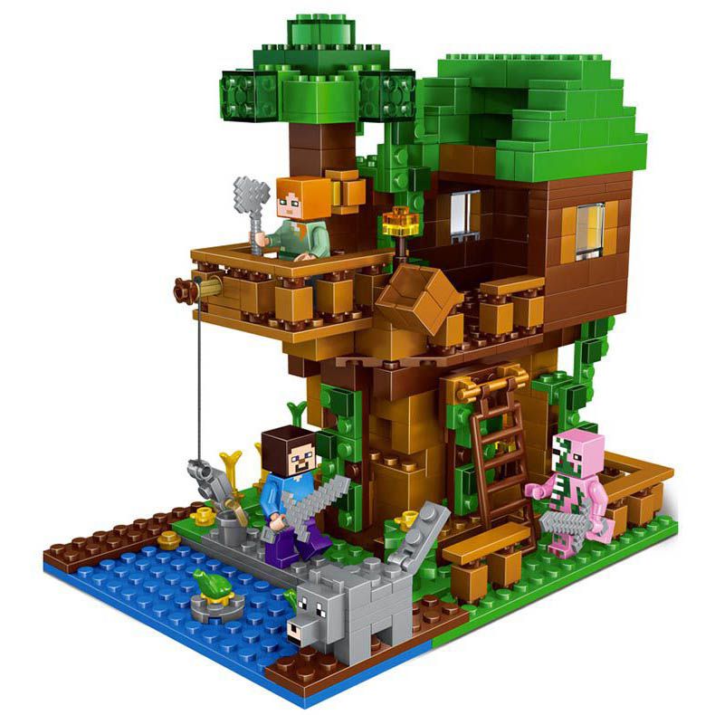 Будинок на дереві (406 деталей) Lele майнкрафт