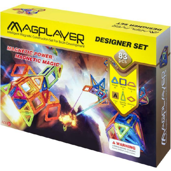 Дитячий конструктор MagPlayer 83 од. (MPA-83)