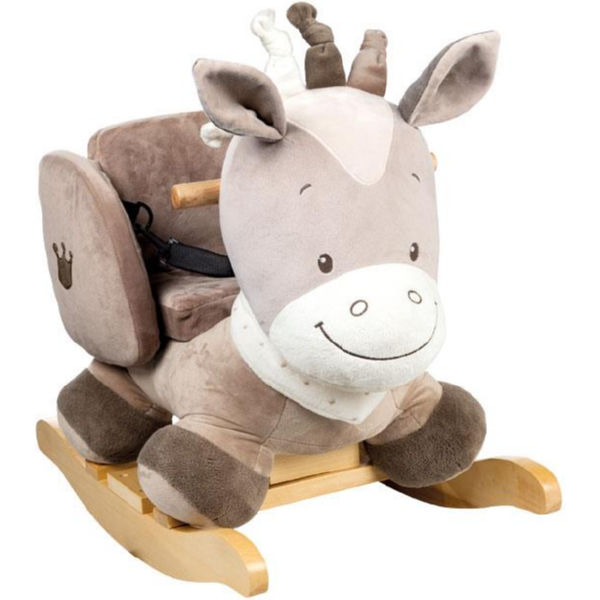 Лошадка качалка игрушка для детей nattou 777353