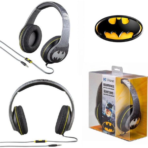 Навушники eKids/iHome Warner Bros, Batman, Mic