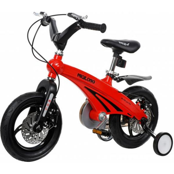 Дитячий велосипед Miqilong GN Червоній 12` MQL-GN12-Red