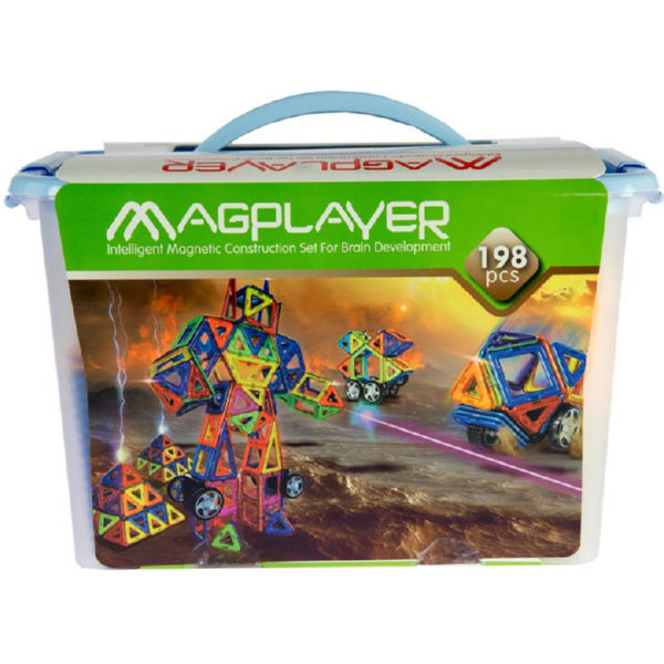 Дитячий конструктор MagPlayer 198 од. (MPT-198)
