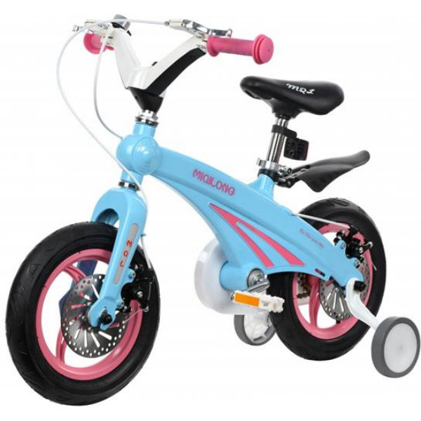 Дитячий велосипед Miqilong GN Синій 12` MQL-GN12-Blue