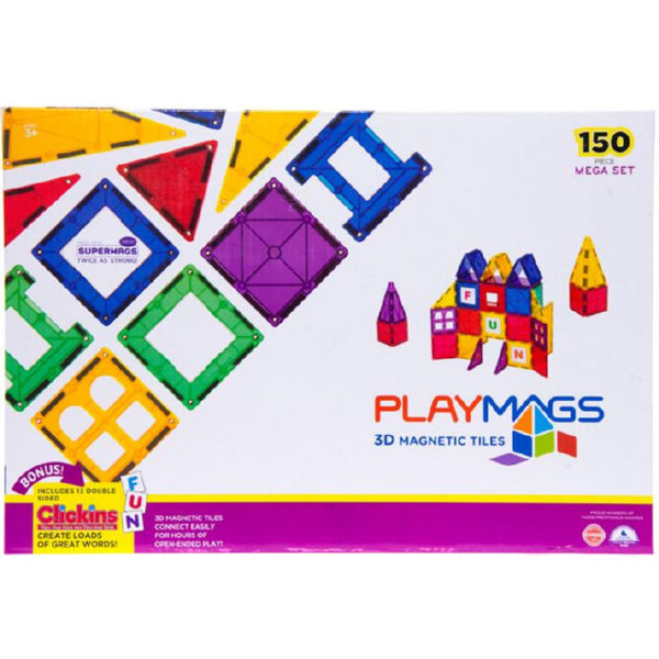Конструктор Playmags магнітний набір 150 ел. PM156