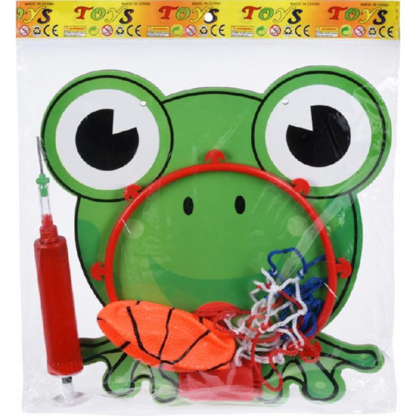 Ігровий набір Same Toy баскетбольної кільце настінне жабеня (зелене) 553-21Ut-1