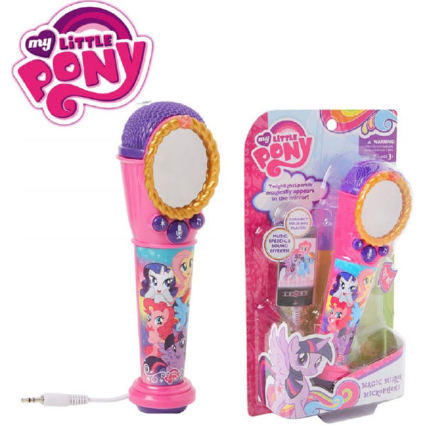 Мікрофон музичний eKids Disney My Little Pony, караоке, Lights flash, mini-jack