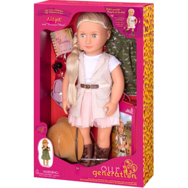 Лялька Our Generation Deluxe Найя 46 см-любітелька сафарі BD31164ATZ