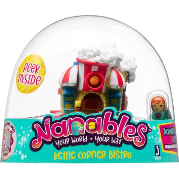 Ігрова фігурка Jazwares Nanables Small House Містечко солодощів Бістро "Попкорн"