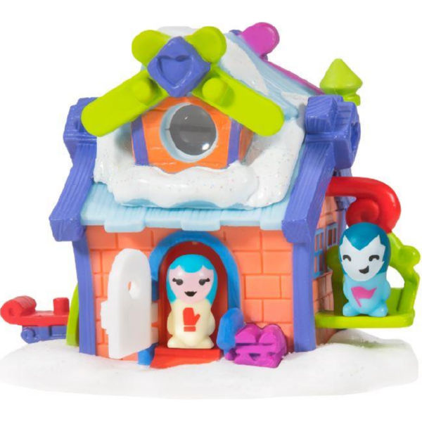 Ігрова фігурка Jazwares Nanables Small House Зимовий дивосвіт, лижні будиночок схованка