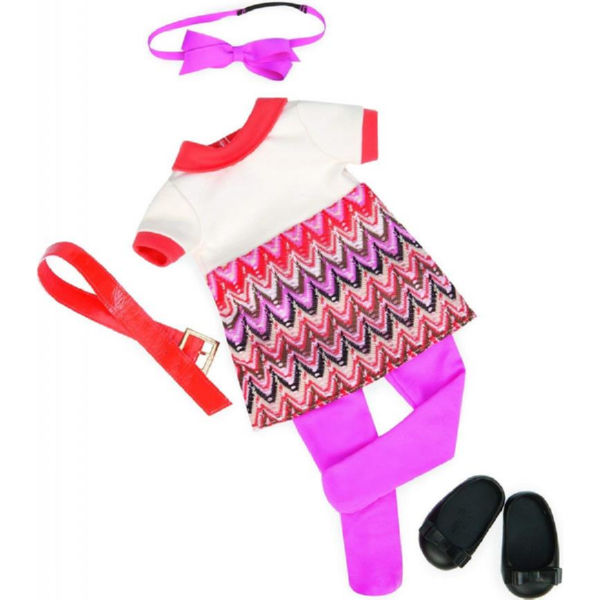 Набір одягу для ляльок Our Generation Сукня з принтом BD60014Z
