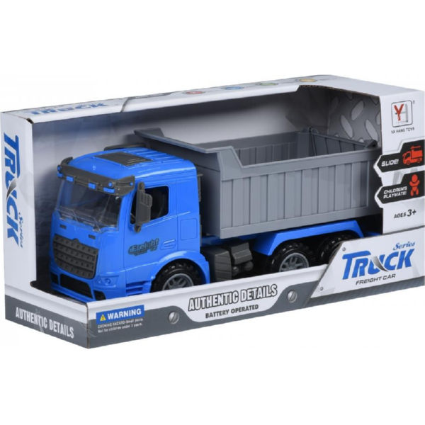 Машинка енерціонная Same Toy Truck Самоскид синій 98-611Ut-2
