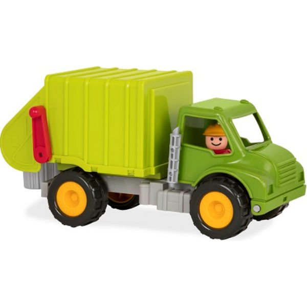 Іграшка серії "Перші машинки" - сміттєвоз (з фігуркою водія)