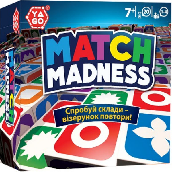 Настольная игра – MATCH MADNESS