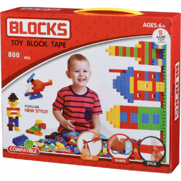 Конструктор Same Toy Block Tape (800 ед) 808Ut
