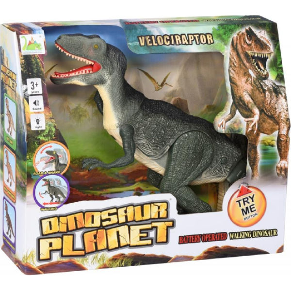 Динозавр Same Toy Dinosaur Planet зелений зі світлом и звуком RS6128Ut