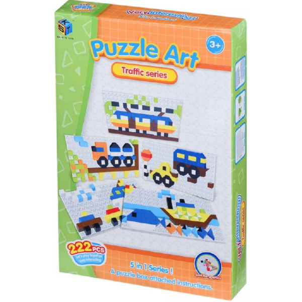 Пазл Same Toy Puzzle Art Traffic serias 222 ел. 5991-4Ut