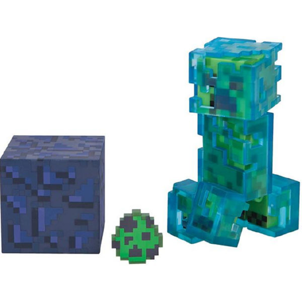Колекціна фігурка Minecraft Charged Creeper серія 3