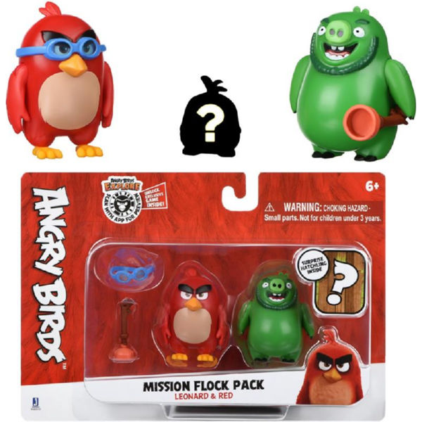 Набір Jazwares Angry Birds ANB Mission Flock Ред та Леонард