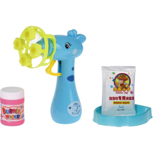 Мільні бульбашки Same Toy Bubble Gun Жираф синій 801Ut-2