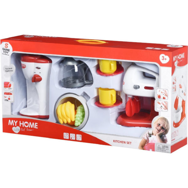 Ігровий набір Same Toy My Home Little Chef Dream Кухонний міксер і кавоварка 3202Ut