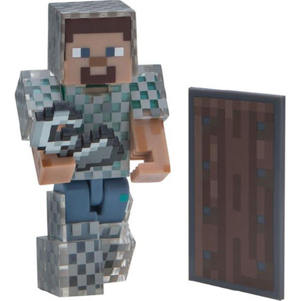 Колекційна фігурка Minecraft Steve in Chain Armor серія 4