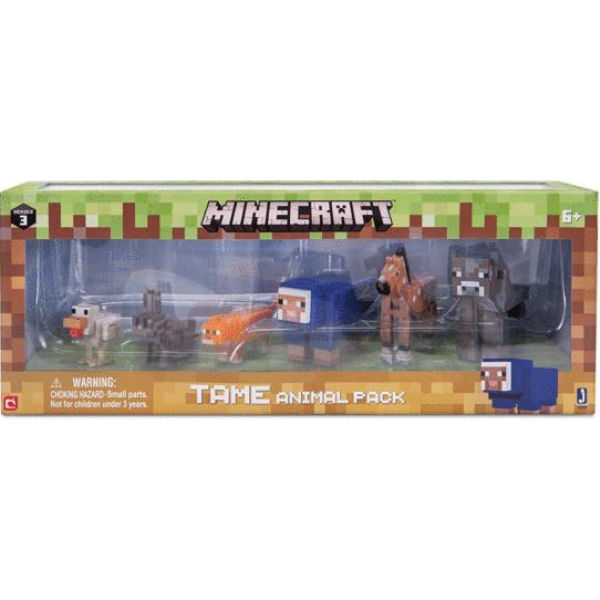 Набір колекційніх фігурок Minecraft Tame Animal