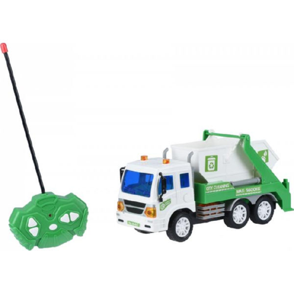 Машинка на р / к Same Toy CITY Вантажівка з контейнером зелений 1640Ut