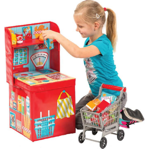 Ігрова коробка для зберігання Pop-it-Up "Магазин"