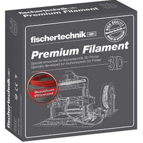 Fishertechnik нитка для 3D принтера червоний 500 грамм (коробка) FT-539143