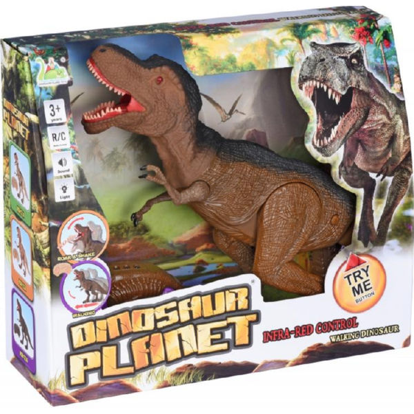 Динозавр Same Toy Dinosaur Planet коричневий зі світлом и звуком RS6123AUt