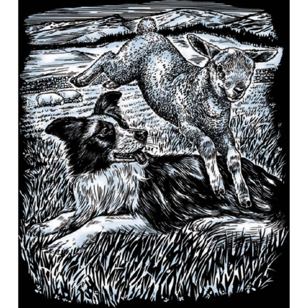 Набір для творчості Sequin Art ARTFOIL SILVER Вівчарка SA0606