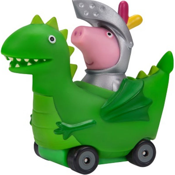 Міні-машинка Peppa серії "Коли я виросту" - СЕР ДЖОРДЖ на динозаврів