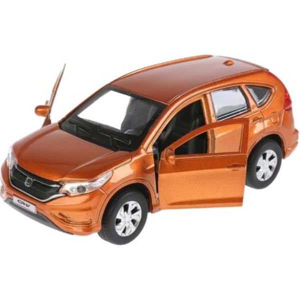 Масштабная модель honda cr-v, хонда срв оранжевая 1:32 technopark cr-v-gd