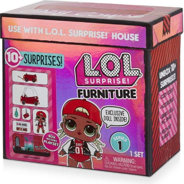 Игровой набор с куклой L.O.L. SURPRISE! - СТИЛЬНЫЙ ИНТЕРЬЕР ЛЕДИ-DJ
