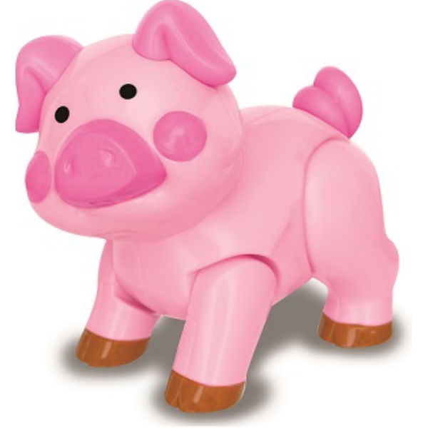 Іграшка серії Домашні тварини - Свинка (звук тріскачки)