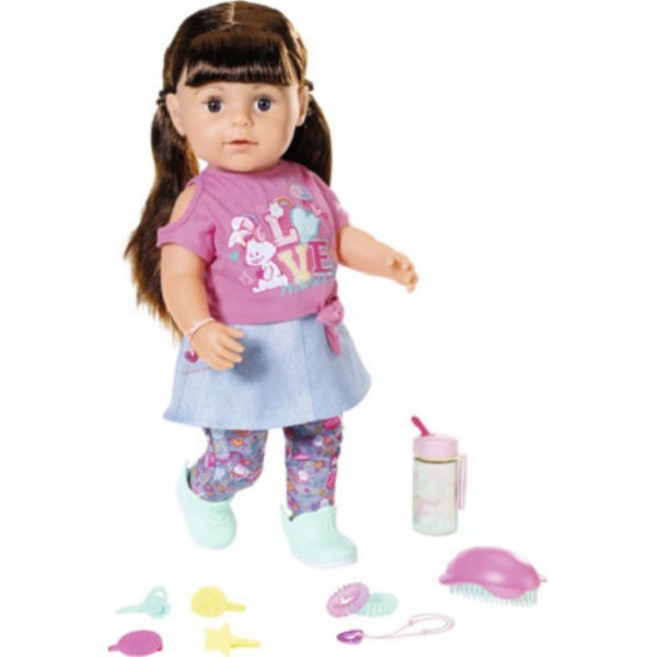 Лялька BABY BORN серії "Ніжні обійми" - СТИЛЬНА сестричка (43 cm, з аксесуарами)