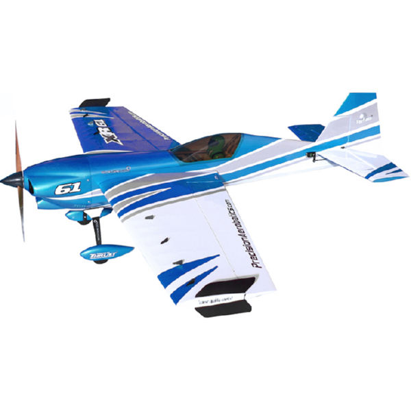 Самолёт р/у Precision Aerobatics XR-61 1550мм KIT (синий)