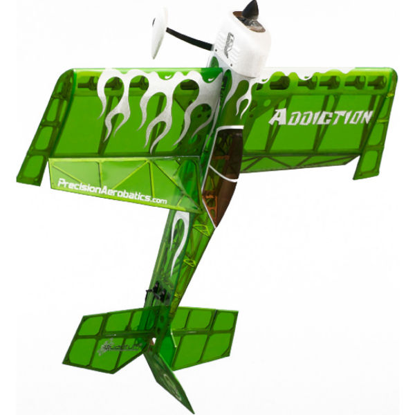 Літак р/у Precision Aerobatics Addiction 1000мм KIT (зелений)